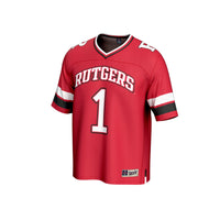 Rutgers Scarlet Knights Football Jersey, Fashion Sportswear Jersey Shirt, Lightweight Breathable Athletic Jersey, Casual Gift for Men