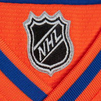 Connor McDavid Edmonton Oilers Hockey Jersey, Orange Sportswear Jersey Shirt, Long Sleeve Hockey Sweater Jersey, Casual Gift for Men