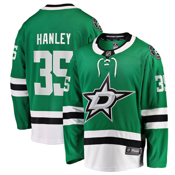 Dallas Stars Joel Hanley Kelly Green Breakaway Player Jersey