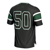 Hawaii Rainbow Warriors Football Jersey, Black Sportswear Jersey Shirt, Lightweight Breathable Athletic Jersey, Casual Gift for Men