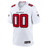 Atlanta Falcons Football Jersey, White Game Sportswear Jersey Shirt, Lightweight Breathable Athletic Jersey, Casual Gift for Men