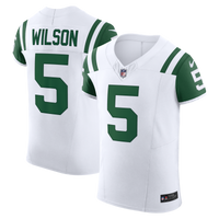 Garrett Wilson New York Jets Football Jersey, White Elite Sportswear Jersey Shirt, Lightweight Breathable Athletic Jersey, Casual Gift for Men