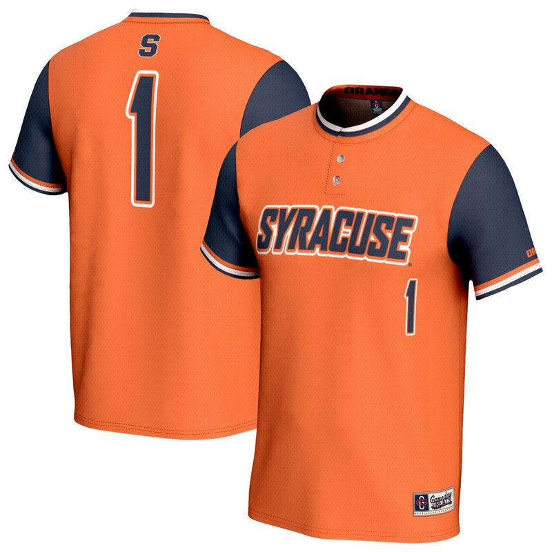 Syracuse Orange Softball Jersey, Fashion Lightweight Sportswear Jersey Shirt, Lightweight Breathable Athletic Jersey, Casual Gift for Men