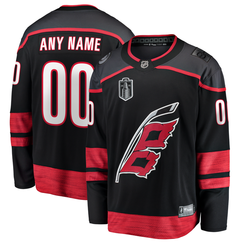 Carolina Hurricanes Hockey Jersey, Black Sportswear Jersey Shirt, Long Sleeve Hockey Sweater Jersey, Casual Gift for Men, Style 204340302