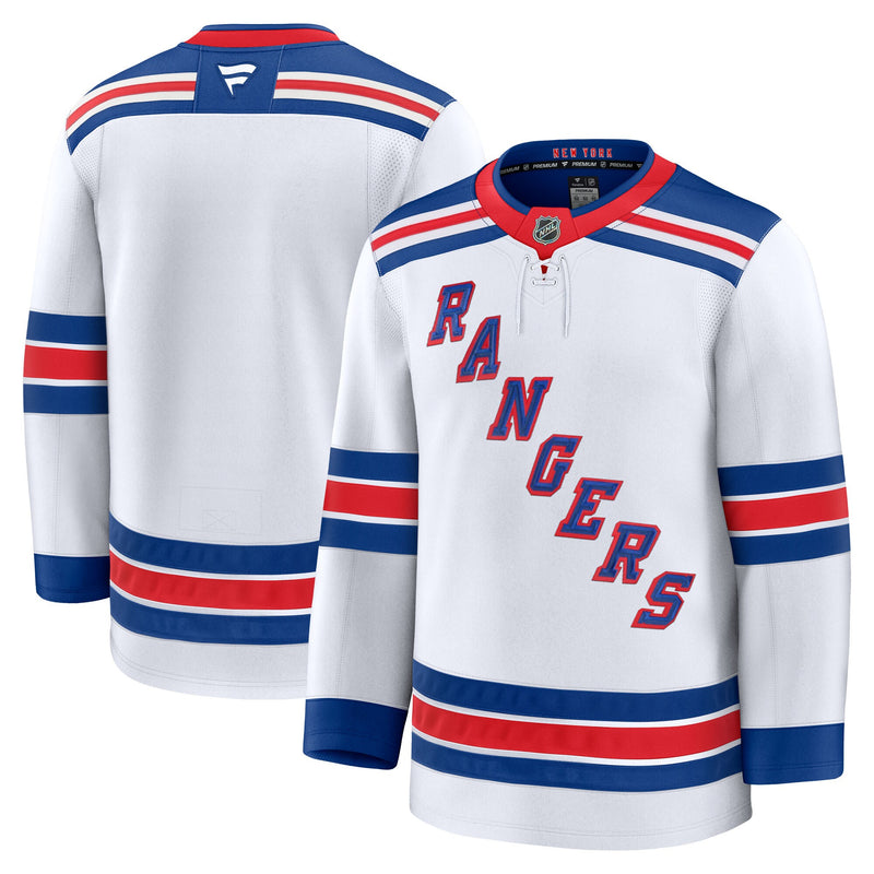 New York Rangers Hockey Jersey, White Premium Sportswear Jersey Shirt, Long Sleeve Hockey Sweater Jersey, Casual Gift for Men, Style 202015727