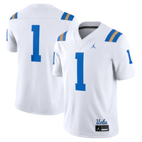 UCLA Bruins Football Jersey, White Game Sportswear Jersey Shirt, Lightweight Breathable Athletic Jersey, Casual Gift for Men