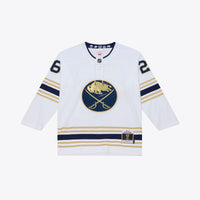 Rasmus Dahlin Buffalo Sabres Hockey Jersey, White Sportswear Jersey Shirt, Long Sleeve Hockey Sweater Jersey, Casual Gift for Men