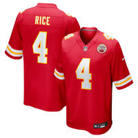 Rashee Rice Kansas City Chiefs Football Jersey, Red Game Sportswear Jersey Shirt, Lightweight Breathable Athletic Jersey, Casual Gift for Men