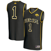 Iowa Hawkeyes Basketball Jersey, Black Fashion Sportswear Jersey Shirt, Sleeveless Athletic Tank Jersey, Casual Gift for Men, Style 204077966