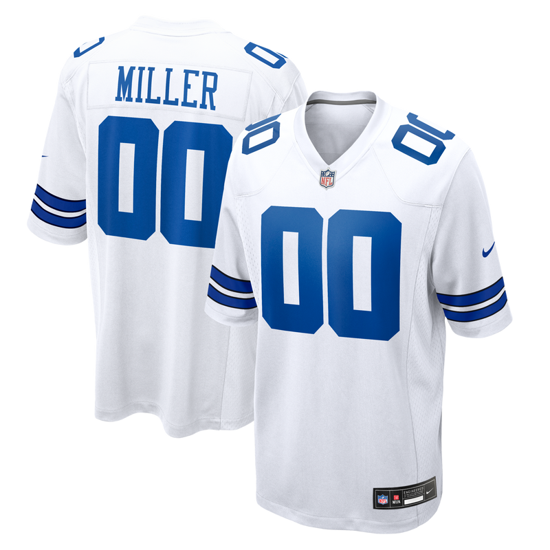 Von Miller Dallas Cowboys Football Jersey, White Game Sportswear Jersey Shirt, Lightweight Breathable Athletic Jersey, Casual Gift for Men