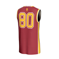 USC Trojans Basketball Jersey, Cardinal Fashion Sportswear Jersey Shirt, Sleeveless Athletic Tank Jersey, Casual Gift for Men, Style 203279911