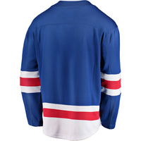 New York Rangers Hockey Jersey, Blue Breakaway Sportswear Jersey Shirt, Long Sleeve Hockey Sweater Jersey, Casual Gift for Men, Style 2793240