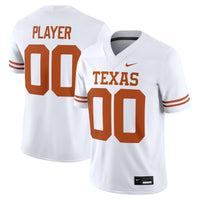 Texas Longhorns Football Jersey, White Sportswear Jersey Shirt, Lightweight Breathable Athletic Jersey, Casual Gift for Men, Style 203293089