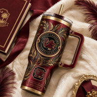 SC Crest in Gilded Foliage - A Study in Ornament and Stillness