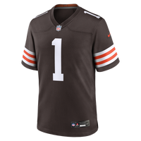 Number Groom Cleveland Browns Football Jersey, Brown Game Sportswear Jersey Shirt, Lightweight Breathable Athletic Jersey, Casual Gift for Men