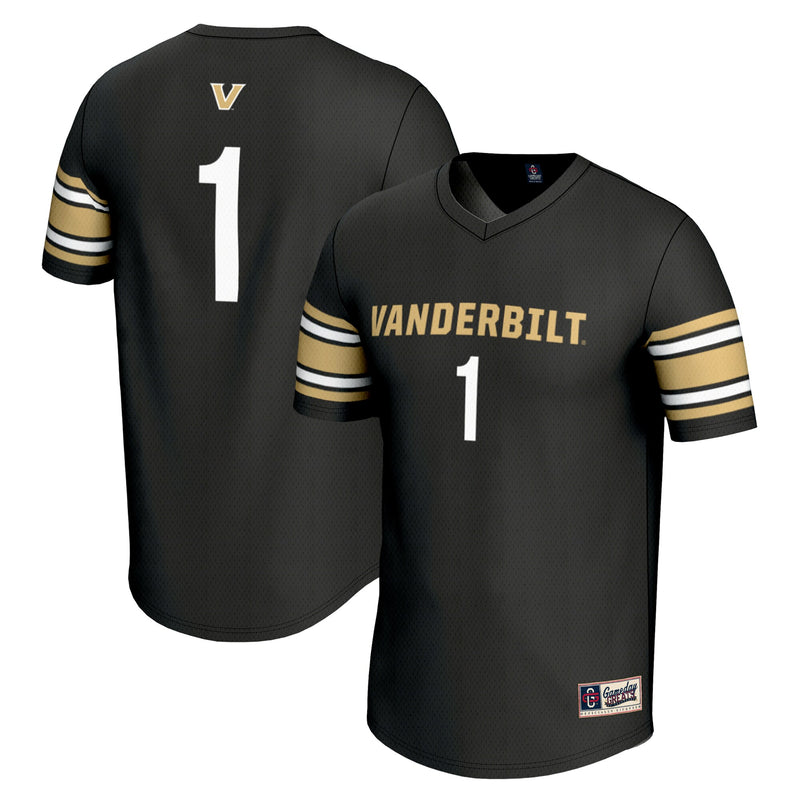 Vanderbilt Commodores Lacrosse Jersey, Sportswear Jersey Shirt, Lightweight Breathable Athletic Jersey, Casual Gift for Men, Style 201421964