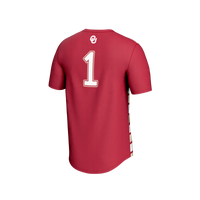 Oklahoma Sooners Soccer Jersey, Crimson Fashion Lightweight Sportswear Jersey Shirt, Lightweight Breathable Athletic Jersey, Casual Gift for Men