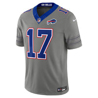 Josh Allen Buffalo Bills Football Jersey, Gray Limited Sportswear Jersey Shirt, Lightweight Breathable Athletic Jersey, Casual Gift for Men