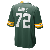 Brant Banks Green Bay Packers Football Jersey, Game Sportswear Jersey Shirt, Lightweight Breathable Athletic Jersey, Casual Gift for Men