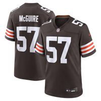 Isaiah McGuire Cleveland Browns Football Jersey, Brown Game Sportswear Jersey Shirt, Lightweight Breathable Athletic Jersey, Casual Gift for Men