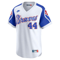 Hank Aaron Atlanta Braves Baseball Jersey, White Limited Sportswear Jersey Shirt, Lightweight Breathable Athletic Jersey, Casual Gift for Men