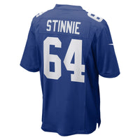Aaron Stinnie New York Giants Football Jersey, Royal Game Sportswear Jersey Shirt, Lightweight Breathable Athletic Jersey, Casual Gift for Men