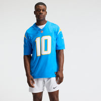 Justin Herbert Los Angeles Chargers Football Jersey, Sportswear Jersey Shirt, Lightweight Athletic Jersey, Casual Gift for Men, Style 2001803852
