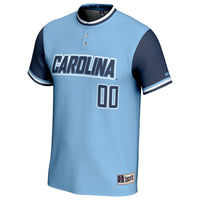 North Carolina Tar Heels Softball Jersey, Sportswear Jersey Shirt, Lightweight Breathable Athletic Jersey, Casual Gift for Men, Style 201254648