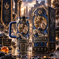 Vegeta - Pride and Discipline in Gilded Relief
