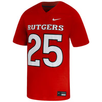 Rutgers Scarlet Knights Football Jersey, Replica Game Sportswear Jersey Shirt, Lightweight Breathable Athletic Jersey, Casual Gift for Men