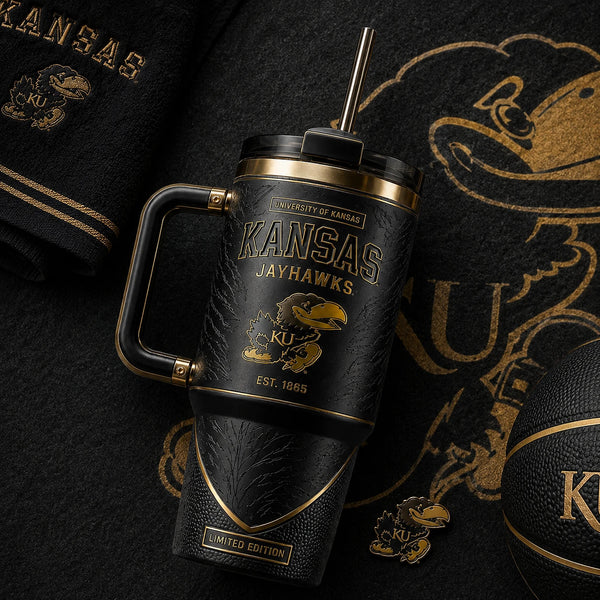KU Blackout - Gold Lettering and Quiet Collegiate Confidence - main