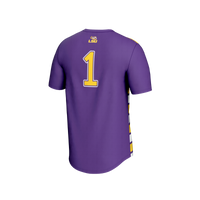 LSU Tigers Soccer Jersey, Purple Fashion Sportswear Jersey Shirt, Lightweight Breathable Athletic Jersey, Casual Gift for Men, Style 203658735