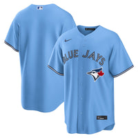 Toronto Blue Jays Baseball Jersey, Powder Replica Alternate Sportswear Jersey Shirt, Lightweight Breathable Athletic Jersey, Casual Gift for Men