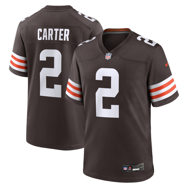 DeAndre Carter Cleveland Browns Football Jersey, Brown Game Sportswear Jersey Shirt, Lightweight Breathable Athletic Jersey, Casual Gift for Men