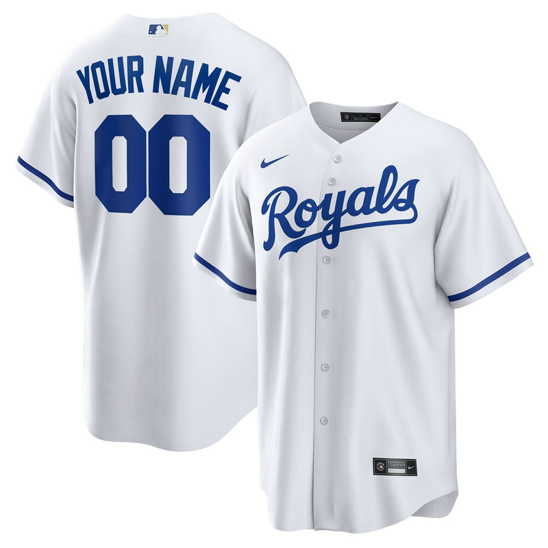 Kansas City Royals Baseball Jersey, White Replica Sportswear Jersey Shirt, Lightweight Breathable Athletic Jersey, Casual Gift for Men