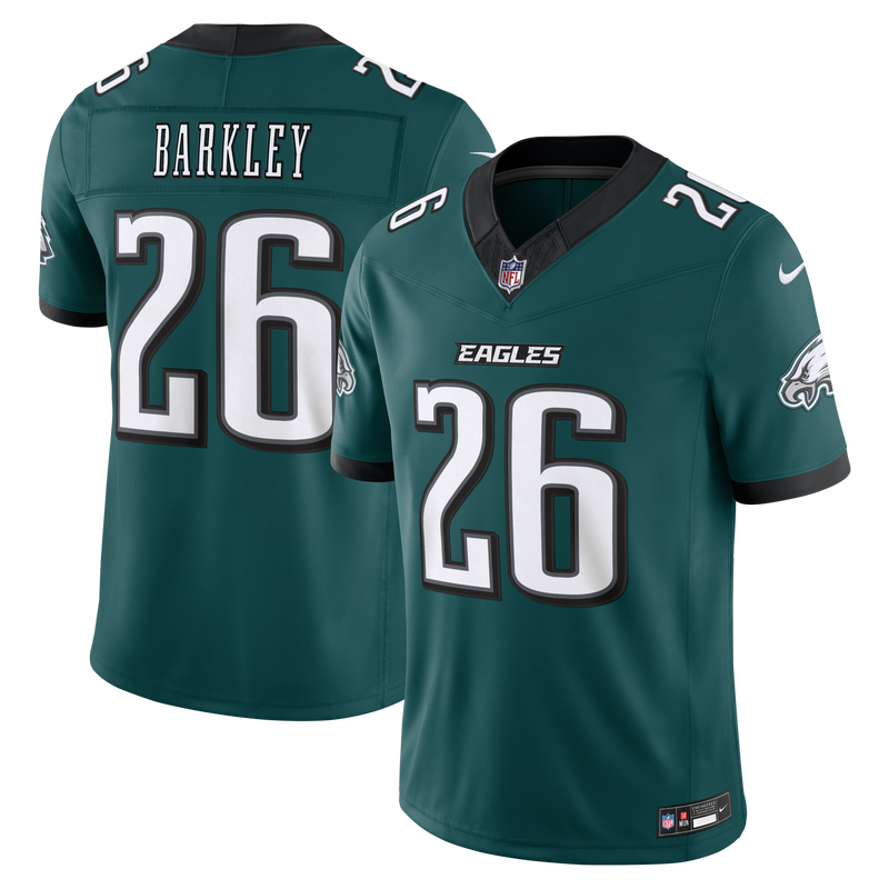 Saquon Barkley Philadelphia Eagles Football Jersey, Sportswear Jersey Shirt, Lightweight Athletic Jersey, Casual Gift for Men, Style 2001702823
