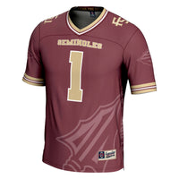 Garnet Football Jersey, Fashion Sportswear Jersey Shirt, Lightweight Breathable Athletic Jersey, Casual Gift for Men