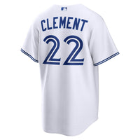 Ernie Clement Toronto Blue Jays Baseball Jersey, White Sportswear Jersey Shirt, Lightweight Breathable Athletic Jersey, Casual Gift for Men