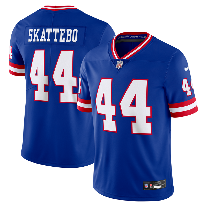 Cam Skattebo New York Giants Football Jersey, Sportswear Jersey Shirt, Lightweight Athletic Jersey, Casual Gift for Men, Style 2001819109
