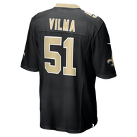 Jonathan Vilma New Orleans Saints Football Jersey, Black Sportswear Jersey Shirt, Lightweight Breathable Athletic Jersey, Casual Gift for Men