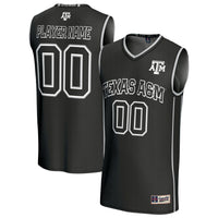 Texas A&M Aggies Basketball Jersey, Black Fashion Sportswear Jersey Shirt, Sleeveless Athletic Tank Jersey, Casual Gift for Men, Style 203645447