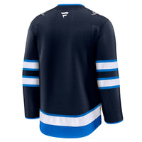 Winnipeg Jets Hockey Jersey, Navy Premium Home Sportswear Jersey Shirt, Long Sleeve Hockey Sweater Jersey, Casual Gift for Men, Style 202015748