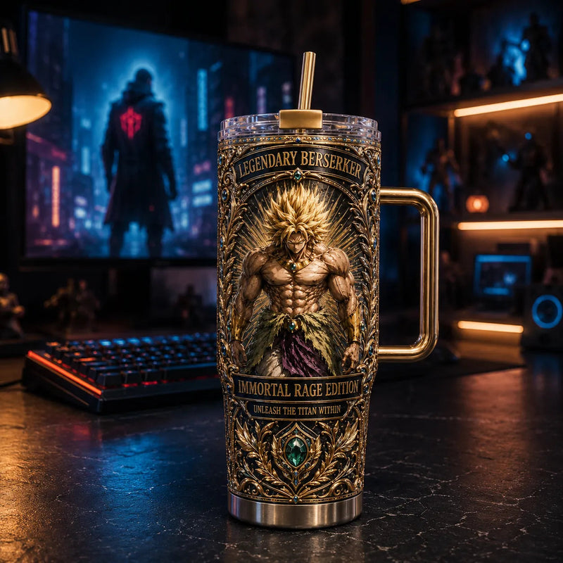 Broly - Legendary Berserker in Gilded Relief