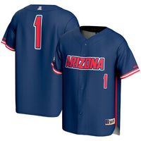 Arizona Wildcats Baseball Jersey, Navy Fashion Lightweight Sportswear Jersey Shirt, Lightweight Breathable Athletic Jersey, Casual Gift for Men