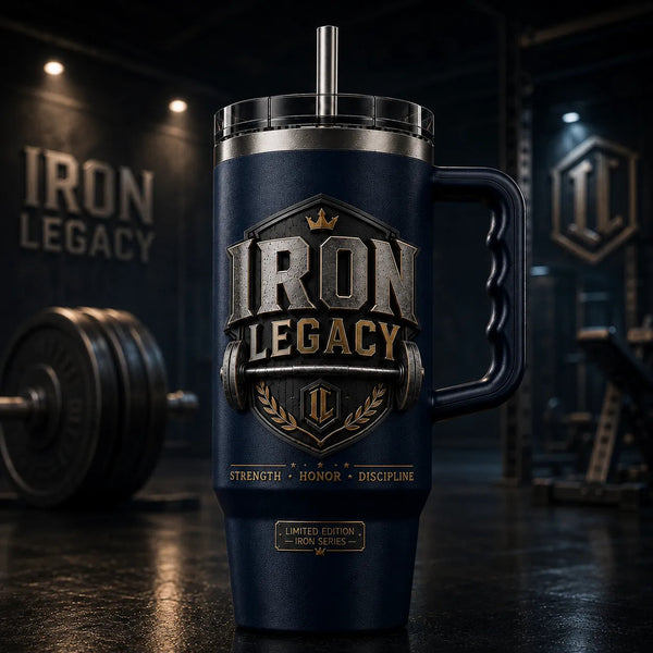 Iron Legacy - A Crest Study in Navy, Gold and Discipline - main