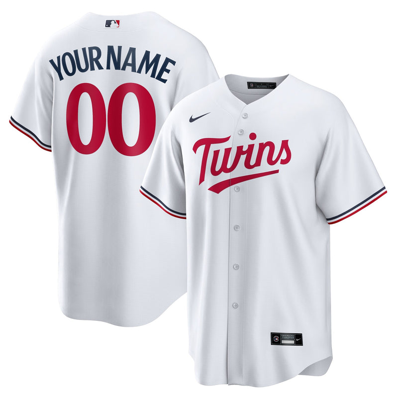 Minnesota Twins Baseball Jersey, White Sportswear Jersey Shirt, Lightweight Breathable Athletic Jersey, Casual Gift for Men, Style 200050891