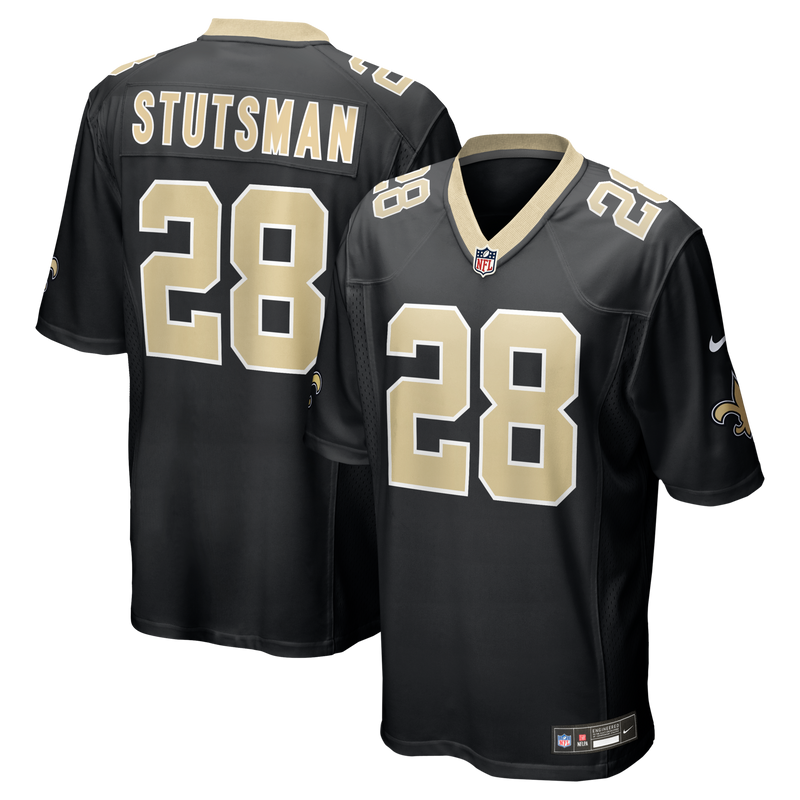 Danny Stutsman New Orleans Saints Football Jersey, Black Sportswear Jersey Shirt, Lightweight Breathable Athletic Jersey, Casual Gift for Men