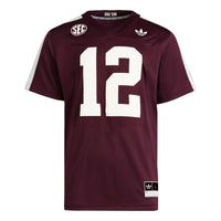 Texas A&M Aggies Football Jersey, Maroon Sportswear Jersey Shirt, Lightweight Breathable Athletic Jersey, Casual Gift for Men, Style 202538864