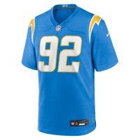 Justin Eboigbe Los Angeles Chargers Football Jersey, Powder Sportswear Jersey Shirt, Lightweight Breathable Athletic Jersey, Casual Gift for Men
