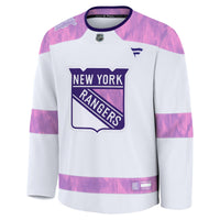 New York Rangers Hockey Jersey, White Sportswear Jersey Shirt, Long Sleeve Hockey Sweater Jersey, Casual Gift for Men, Style 203564959